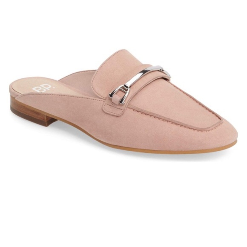 BP blush colored loafers